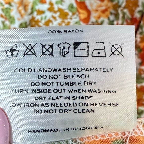 Faithful the Brand Women’s Asiya Skirt in Apricot Le Rose Floral US 8/L Revolve - Picture 6 of 11